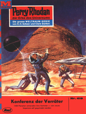 cover image of Perry Rhodan 419